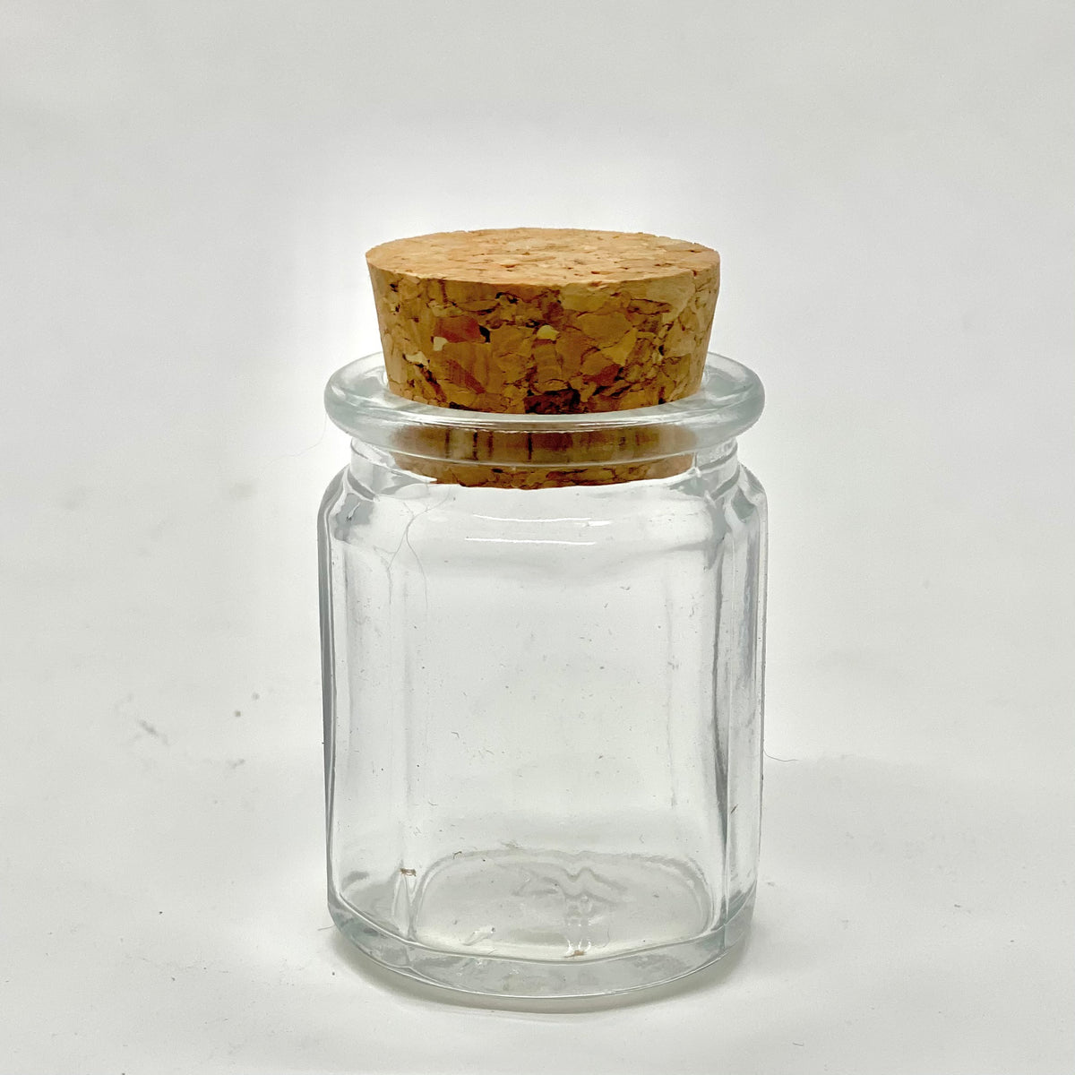 1.2 oz Octagonal Glass Jar