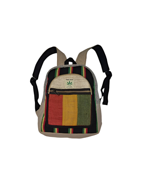 Rasta Hemp Striped Backpack – Alchemy & Aura