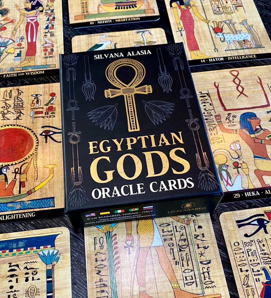 Auset Egyptian Oracle cards - De Lichte Wereld Auset Egyptian Oracle cards - De Lichte Wereld