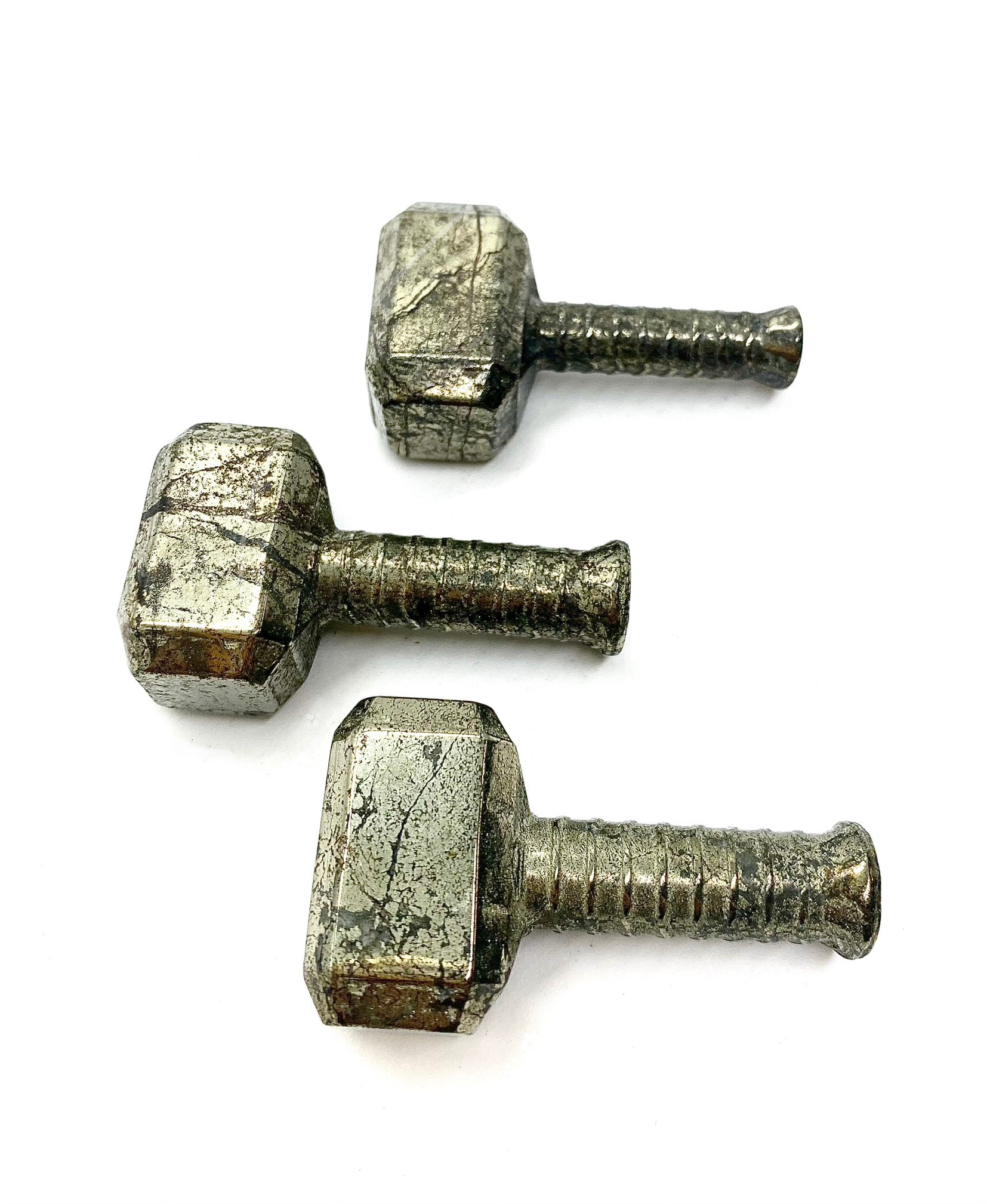Pyrite Mjolnir - Thor's Hammer – Alchemy & Aura