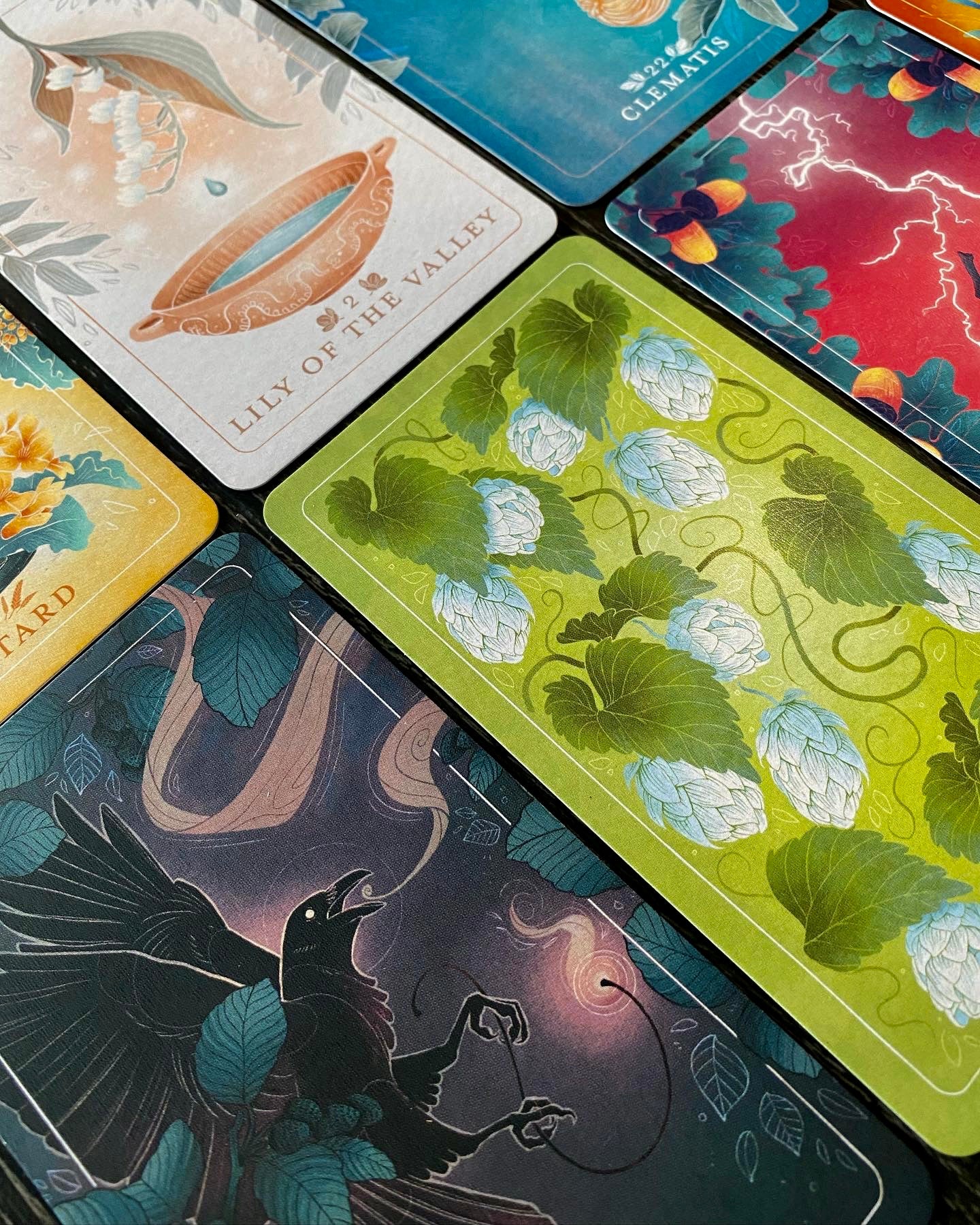 Oracle Card Spring Seeds Rabbit Seed & Sickle Oracle – Alchemy & Aura